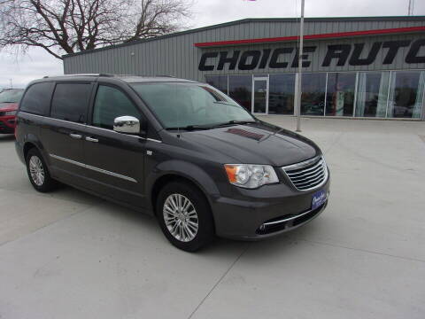 2014 Chrysler Town and Country for sale at Choice Auto in Carroll IA