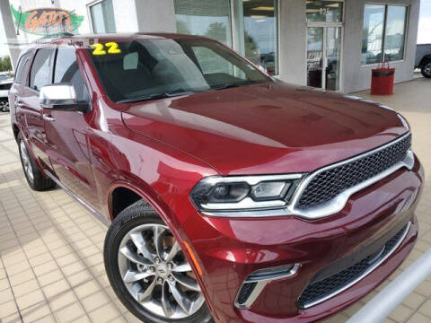 2022 Dodge Durango for sale at GATOR'S IMPORT SUPERSTORE in Melbourne FL
