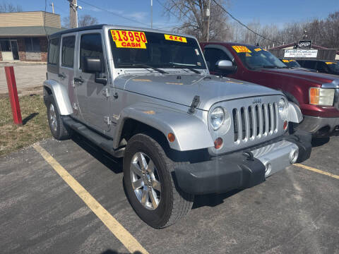 2012 Jeep Wrangler Unlimited for sale at Best Buy Car Co in Independence MO