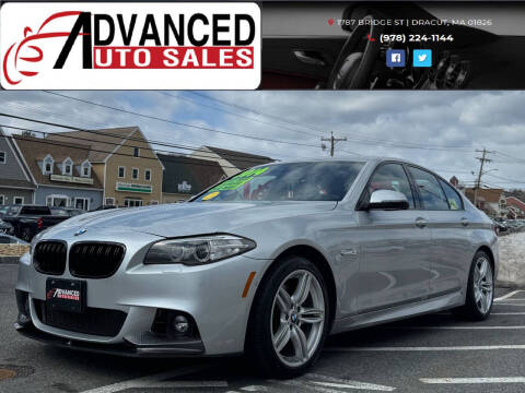 2014 BMW 5 Series for sale at Advanced Auto Sales in Dracut MA