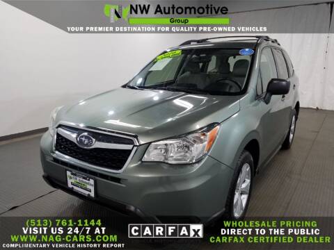 2016 Subaru Forester for sale at NW Automotive Group in Cincinnati OH
