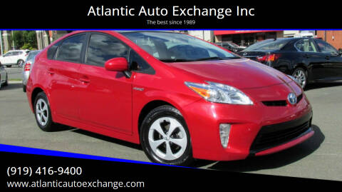 2015 Toyota Prius for sale at Atlantic Auto Exchange Inc in Durham NC