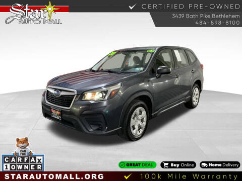 2020 Subaru Forester for sale at STAR AUTO MALL 512 in Bethlehem PA