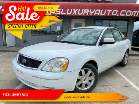 2006 Ford Five Hundred for sale at Texas Luxury Auto in Cedar Hill TX