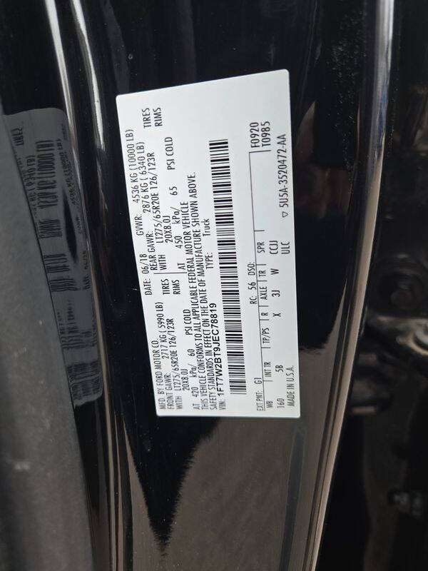 2018 Ford F-250 Super Duty