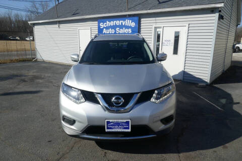 2016 Nissan Rogue for sale at SCHERERVILLE AUTO SALES in Schererville IN