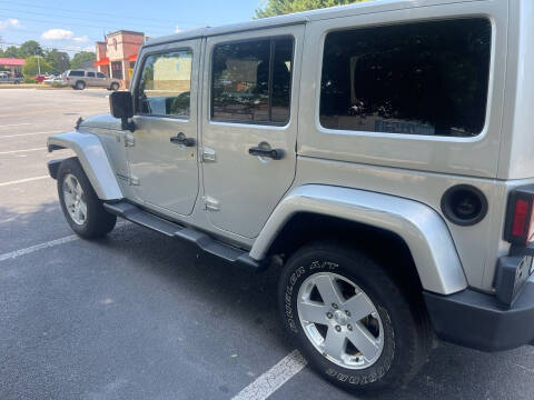 2012 Jeep Wrangler Unlimited Sahara
