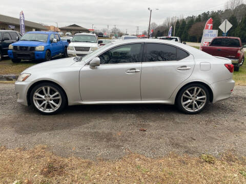 2007 Lexus IS 250 for sale at L&M Auto Sales in Simpsonville SC