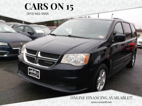 2011 Dodge Grand Caravan for sale at Cars On 15 in Lake Hopatcong NJ