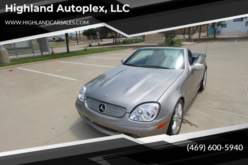 2004 Mercedes-Benz SLK for sale at Highland Autoplex, LLC in Dallas TX