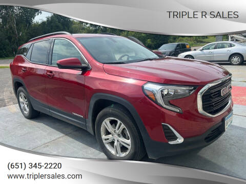 2018 GMC Terrain for sale at Triple R Sales in Lake City MN