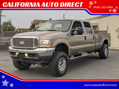 2002 Ford F-350 Super Duty for sale at CALIFORNIA AUTO DIRECT in Costa Mesa CA