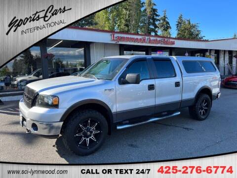 2007 Ford F-150 for sale at Sports Cars International in Lynnwood WA