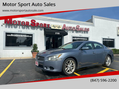 2011 Nissan Maxima for sale at Motor Sport Auto Sales in Waukegan IL