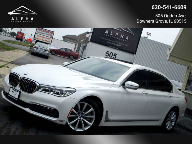 2017 BMW 7 Series for sale at Alpha Luxury Motors in Downers Grove IL