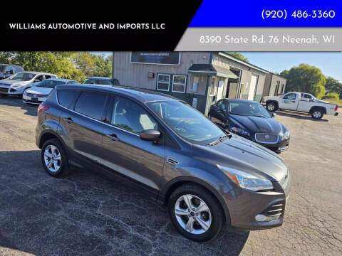 2015 Ford Escape for sale at WILLIAMS AUTOMOTIVE AND IMPORTS LLC in Neenah WI