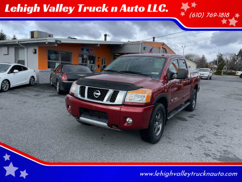 2014 Nissan Titan for sale at Lehigh Valley Truck n Auto LLC. in Schnecksville PA