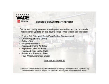 2017 Toyota Prius Three