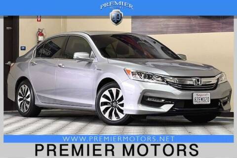 2017 Honda Accord Hybrid for sale at Premier Motors in Hayward CA