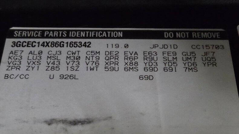 2006 Chevrolet Silverado 1500