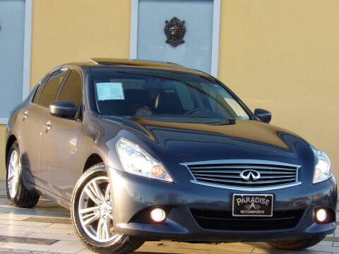 2012 Infiniti G25 Sedan