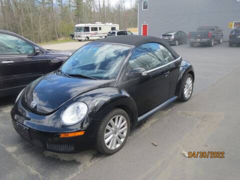 2010 Volkswagen New Beetle Convertible for sale at D & F Classics in Eliot ME