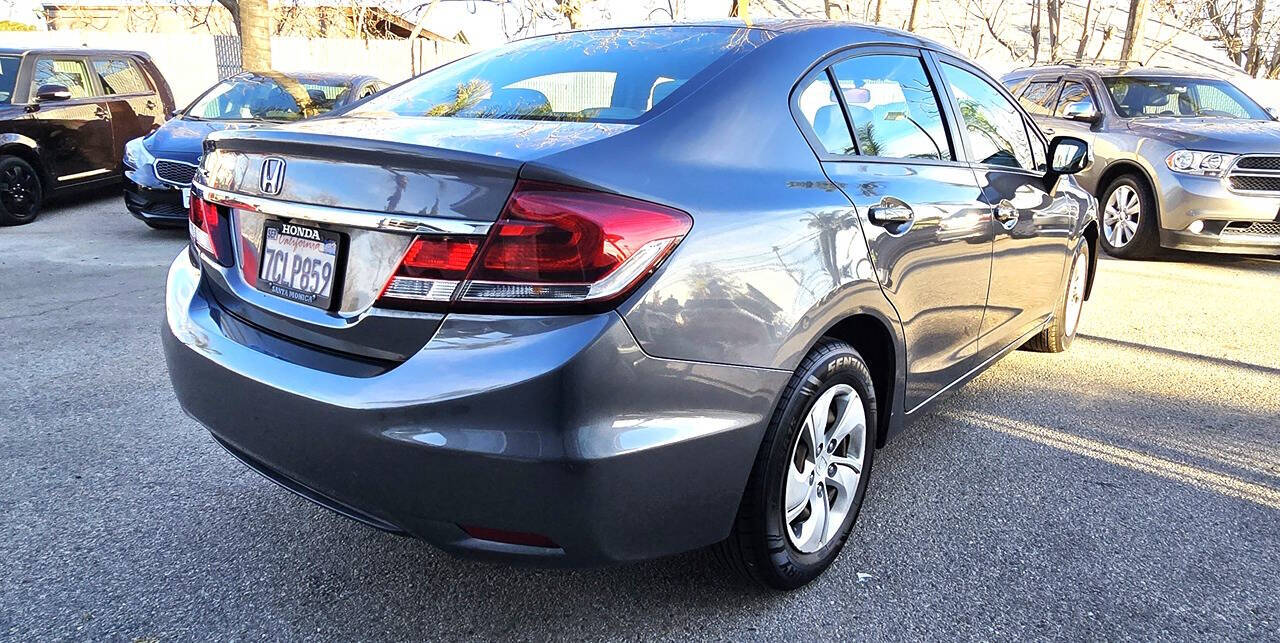 2013 Honda Civic for sale at High Rev Autos in Fontana, CA