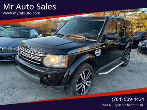 2012 Land Rover LR4 for sale at Mr Auto Sales in Charlotte NC