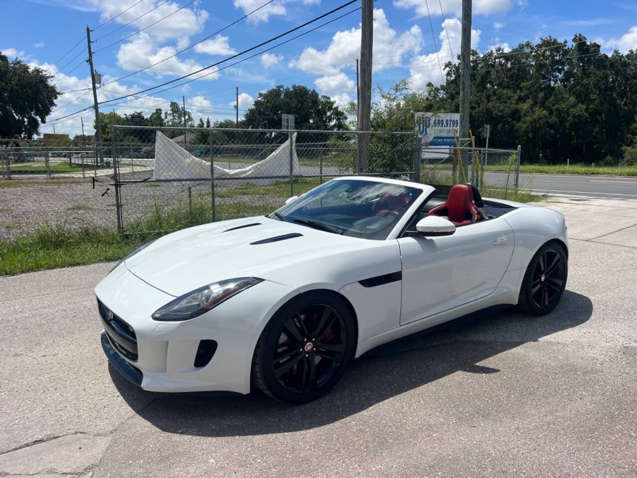 2015 Jaguar F-TYPE for sale at Hobgood Auto Sales in Land O Lakes, FL