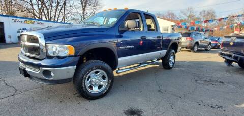 2004 Dodge Ram Pickup 2500 for sale at Russo's Auto Exchange LLC in Enfield CT