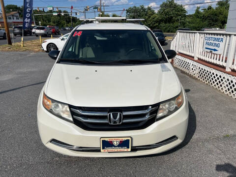 2014 Honda Odyssey for sale at Fuentes Brothers Auto Sales in Jessup MD