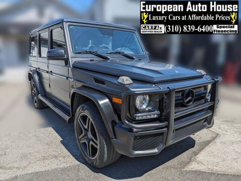 2017 Mercedes-Benz G-Class for sale at European Auto House in Los Angeles CA