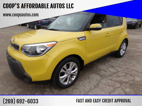 2014 Kia Soul for sale at COOP'S AFFORDABLE AUTOS LLC in Otsego MI