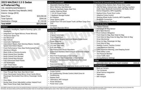 2023 Mazda Mazda3 Sedan 2.5 S Preferred