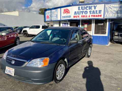 2003 Honda Civic for sale at Lucky Auto Sale in Hayward CA