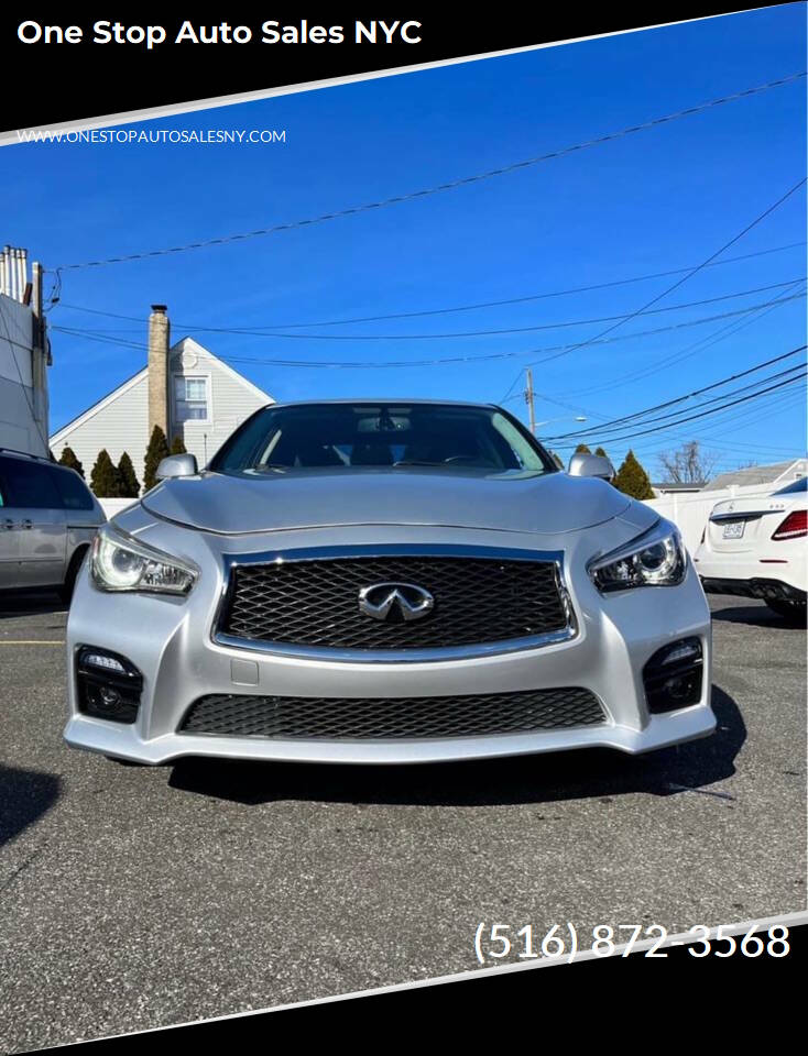 2014 INFINITI Q50 for sale at One Stop Auto Sales NYC in Valley Stream, NY