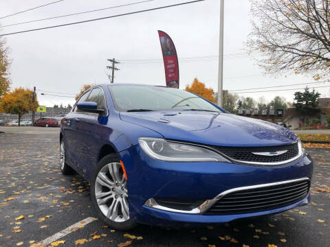 2015 Chrysler 200 for sale at ALHAMADANI AUTO SALES in Tacoma WA