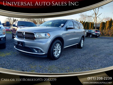2014 Dodge Durango for sale at Universal Auto Sales Inc in Salem OR