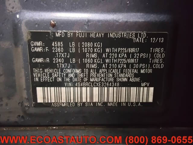 2014 Subaru Outback 2.5i Limited