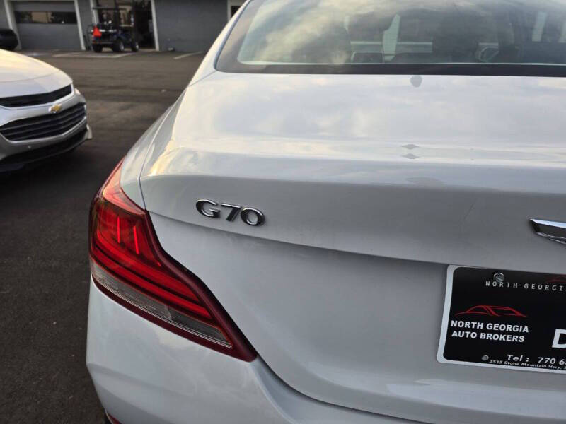 2020 Genesis G70 2.0T