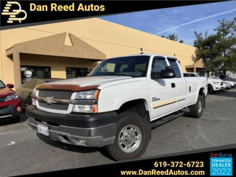 2003 Chevrolet Silverado 2500HD for sale at Dan Reed Autos in Escondido CA