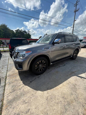 2017 Nissan Armada for sale at LAKE CITY AUTO SALES in Forest Park GA