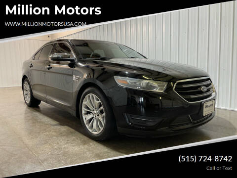2014 Ford Taurus for sale at Million Motors in Adel IA