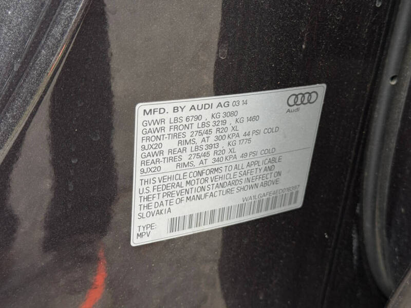 2014 Audi Q7 3.0T quattro Premium Plus