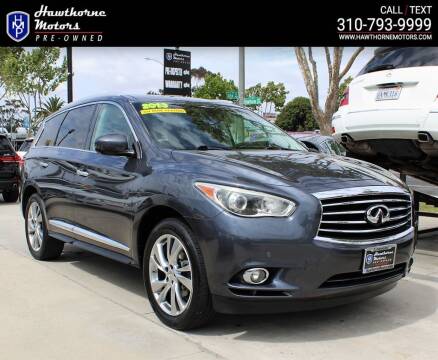 2013 Infiniti JX35 for sale at Hawthorne Motors Pre-Owned in Lawndale CA