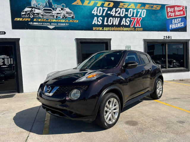 2015 Nissan JUKE for sale at SUR Colombiano LLC in Kissimmee, FL