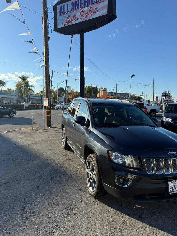 2015 Jeep Compass for sale at ALL AMERICAN AUTO SALES in San Mateo, CA