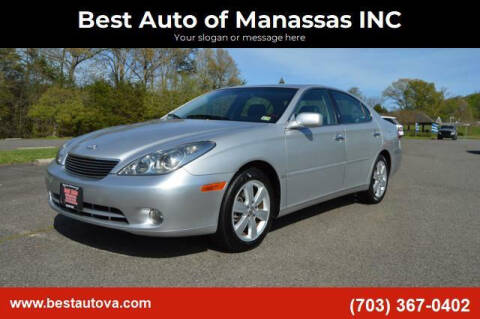 2005 Lexus ES 330 for sale at Best Auto of Manassas INC in Manassas VA