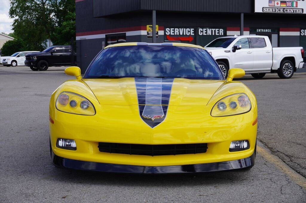 Yellow 2008 Chevrolet Corvette Base Base 2dr Coupe 2