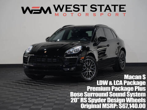 2017 Porsche Macan for sale at WEST STATE MOTORSPORT in Federal Way WA